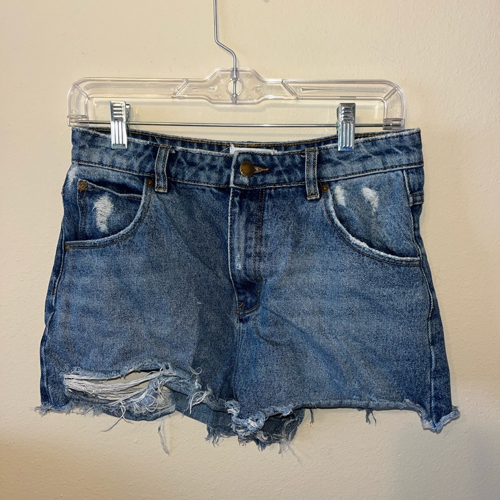 Rollas denim shorts